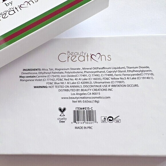 Beauty Creations Emerald Eyeshadow Palette Makeup Palette Eye Shadow Palette - Picture 7 of 7